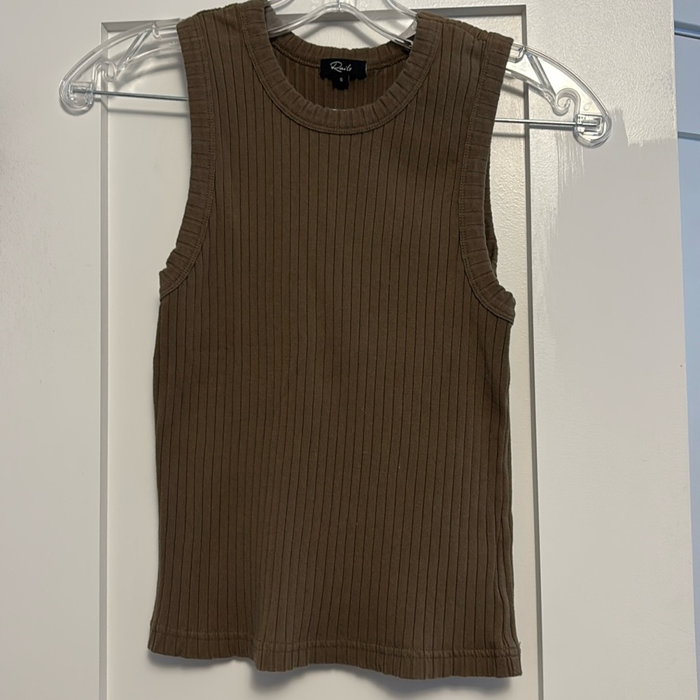 Rails ribbed tank top size small